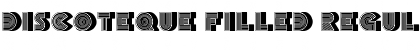 Download Discoteque Filled Font Download Discoteque Filled Font