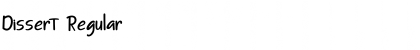Download Dissert Font Download Dissert Font