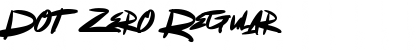 Download Dot Zero Font Download Dot Zero Font