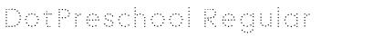 Download DotPreschool Font Download DotPreschool Font