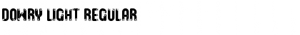 Download Dowry Light Font Download Dowry Light Font