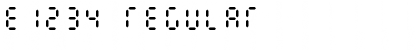 Download E1234 Font Download E1234 Font