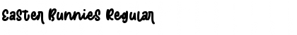 Download Easter Bunnies Font Download Easter Bunnies Font