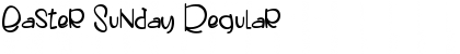 Download Easter Sunday Font Download Easter Sunday Font