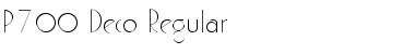 Download P700-Deco Font Download P700-Deco Font