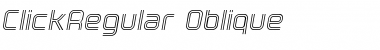 Download ClickRegular Oblique Font Download ClickRegular Oblique Font