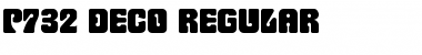 Download P732-Deco Font Download P732-Deco Font
