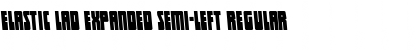 Download Elastic Lad Expanded Semi-Left Font Download Elastic Lad Expanded Semi-Left Font