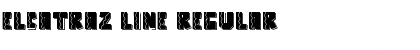 Download Elcatraz Line Font Download Elcatraz Line Font