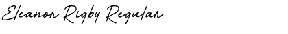 Download Eleanor Rigby Font Download Eleanor Rigby Font