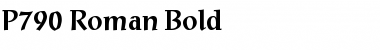 Download P790-Roman Font Download P790-Roman Font