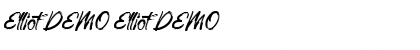 Download Elliot DEMO Font Download Elliot DEMO Font