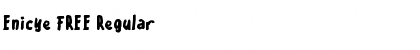 Download Enicye FREE Font Download Enicye FREE Font