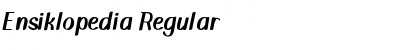 Download Ensiklopedia Font Download Ensiklopedia Font