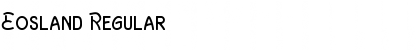 Download Eosland Font Download Eosland Font