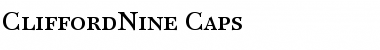 Download CliffordNine Font Download CliffordNine Font