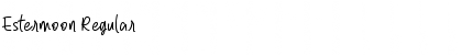 Download Estermoon Font Download Estermoon Font