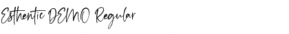Download Esthentic DEMO Font Download Esthentic DEMO Font