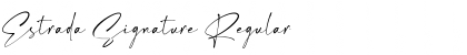 Download Estrada Signature Font Download Estrada Signature Font