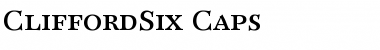 Download CliffordSix Font Download CliffordSix Font