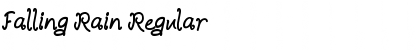 Download Falling Rain Font Download Falling Rain Font