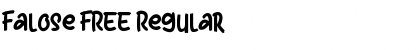 Download Falose FREE Font Download Falose FREE Font