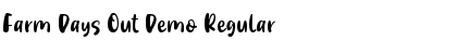 Download Farm Days Out Demo Font Download Farm Days Out Demo Font