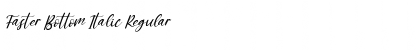 Download Faster Bottom Italic Font Download Faster Bottom Italic Font