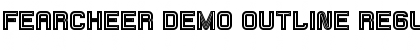 Download Fearcheer Demo Outline Font Download Fearcheer Demo Outline Font