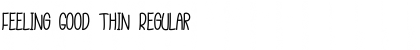 Download Feeling Good Thin Font Download Feeling Good Thin Font