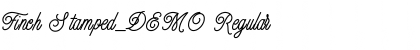 Download Finch Stamped_DEMO Font Download Finch Stamped_DEMO Font