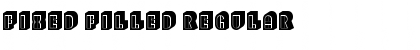 Download Fixed Filled Font Download Fixed Filled Font