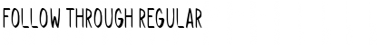 Download Follow Through Font Download Follow Through Font