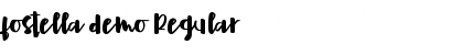 Download fostella demo Font Download fostella demo Font