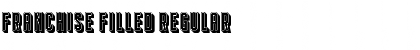 Download Franchise Filled Font Download Franchise Filled Font