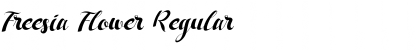 Download Freesia Flower Font Download Freesia Flower Font