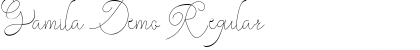 Download Gamila Demo Font Download Gamila Demo Font