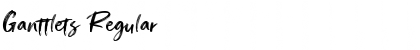 Download Ganttlets Font Download Ganttlets Font