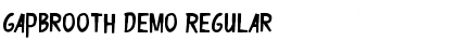 Download Gapbrooth Demo Font Download Gapbrooth Demo Font