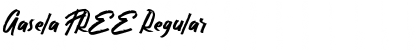 Download Gasela FREE Font Download Gasela FREE Font