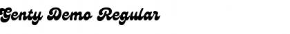 Download Genty Demo Font Download Genty Demo Font