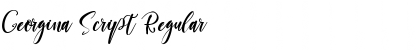 Download Georgina Script Font Download Georgina Script Font