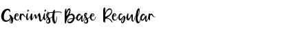 Download Gerimist Base Font Download Gerimist Base Font