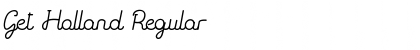 Download Get Holland Font Download Get Holland Font