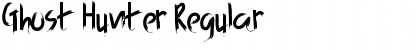 Download Ghost Hunter Font Download Ghost Hunter Font