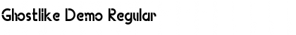 Download Ghostlike Demo Font Download Ghostlike Demo Font
