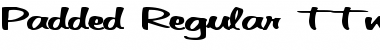 Download Padded Font Download Padded Font