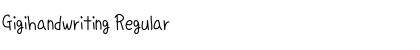 Download Gigihandwriting Font Download Gigihandwriting Font