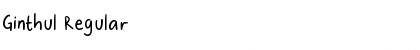 Download Ginthul Font Download Ginthul Font