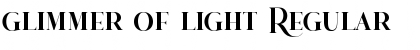 Download glimmer of light Font Download glimmer of light Font